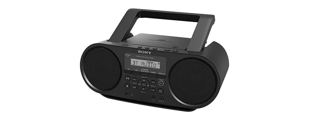 Sony ZSRS60BT CD Boombox W/ Bluetooth, NFC, AM/FM, USB, Headphone