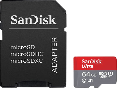 Sandisk 64gb Ultra micro SDXC memory card with Card Adapter