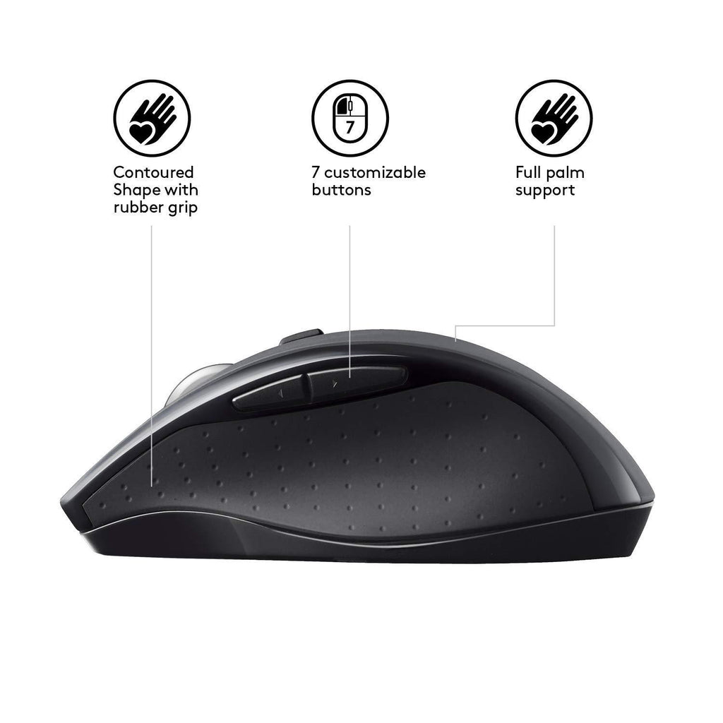 Logitech M705 Wireless Mouse - Black v.2018