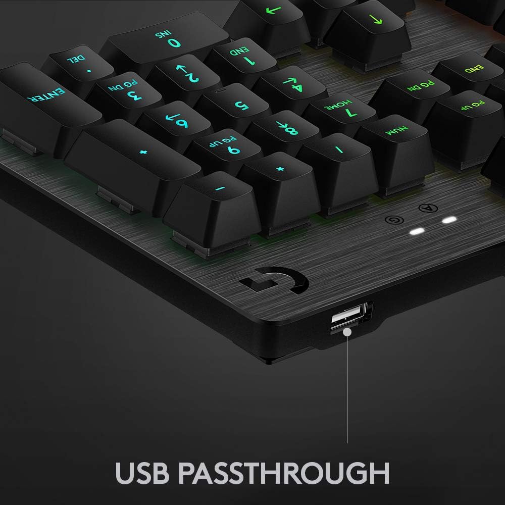 Logitech G512 RGB Backlit Mechanical Gaming Keyboard