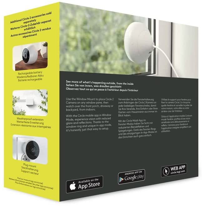 Logitech circle best sale 2 plug mount