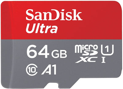 Sandisk 64gb Ultra micro SDXC memory card UHS-I class 10 A1 U1