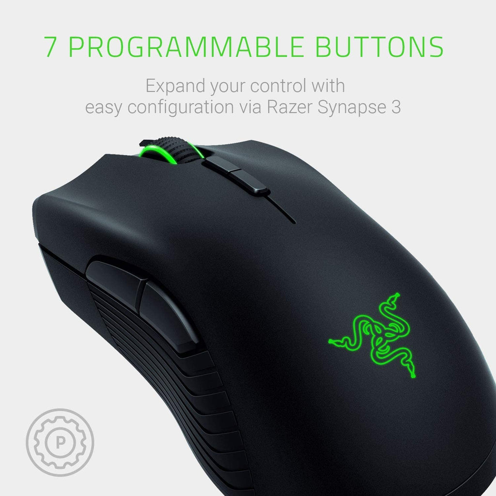 Razer Mamba Wireless Gaming Mouse Black