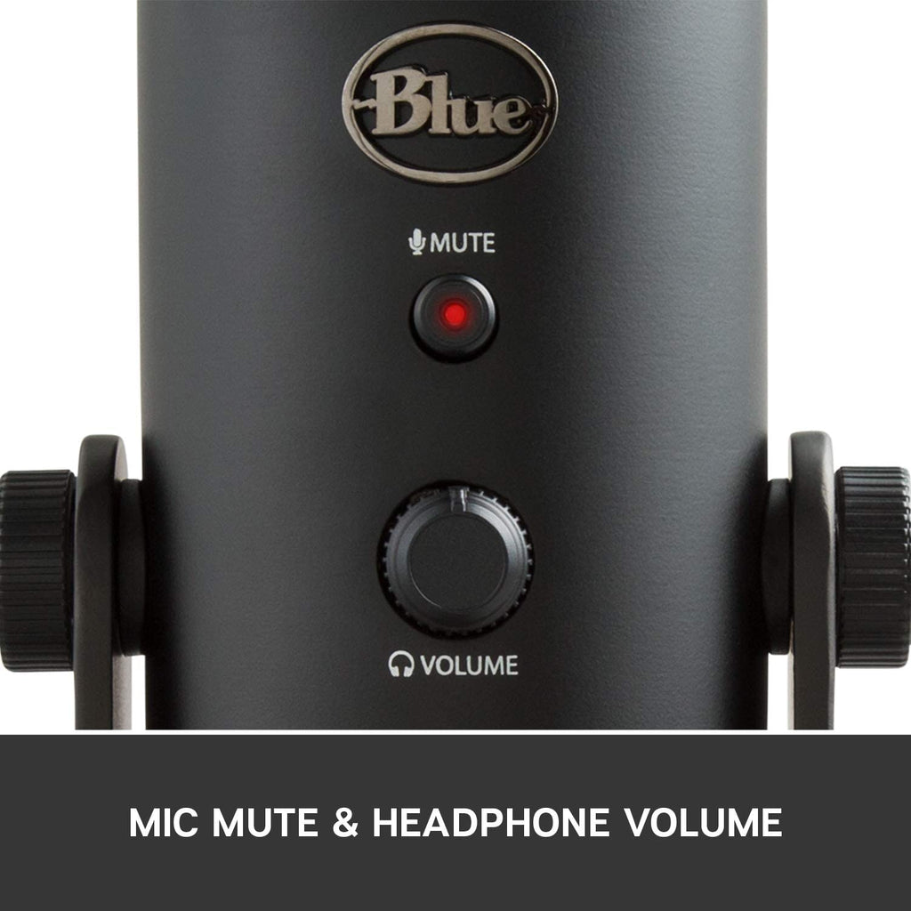 Blue Yeti USB microphone - Blackout
