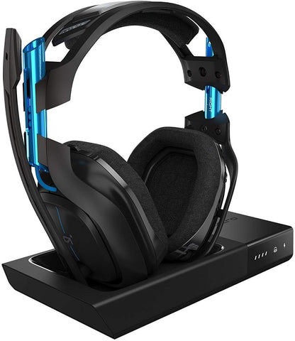 ASTRO Gaming by Logitech A50 Wireless Headset+Base Station PS4 & PC  Black/Blue