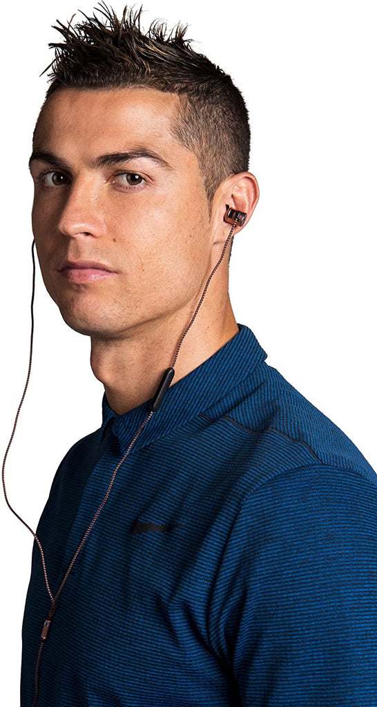 ROC Model 3 Wired Sport Earbuds In-Ear Headphones - Copper
