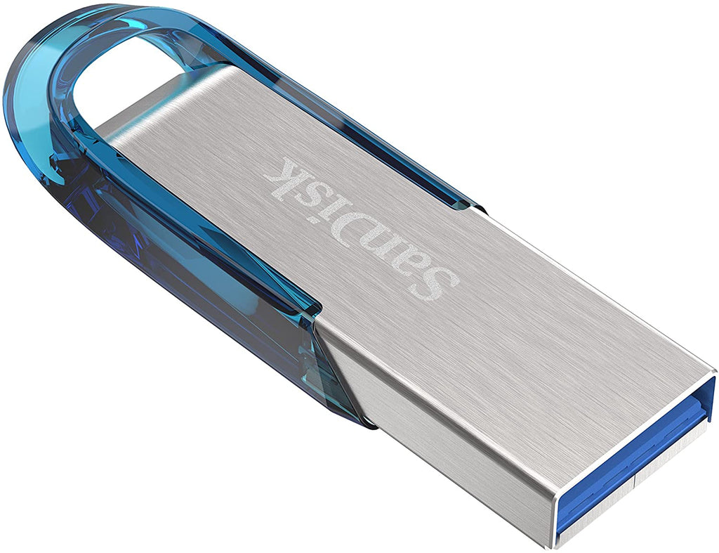SanDisk Ultra Flair 128GB USB 3.0 Flash Drive - Blue