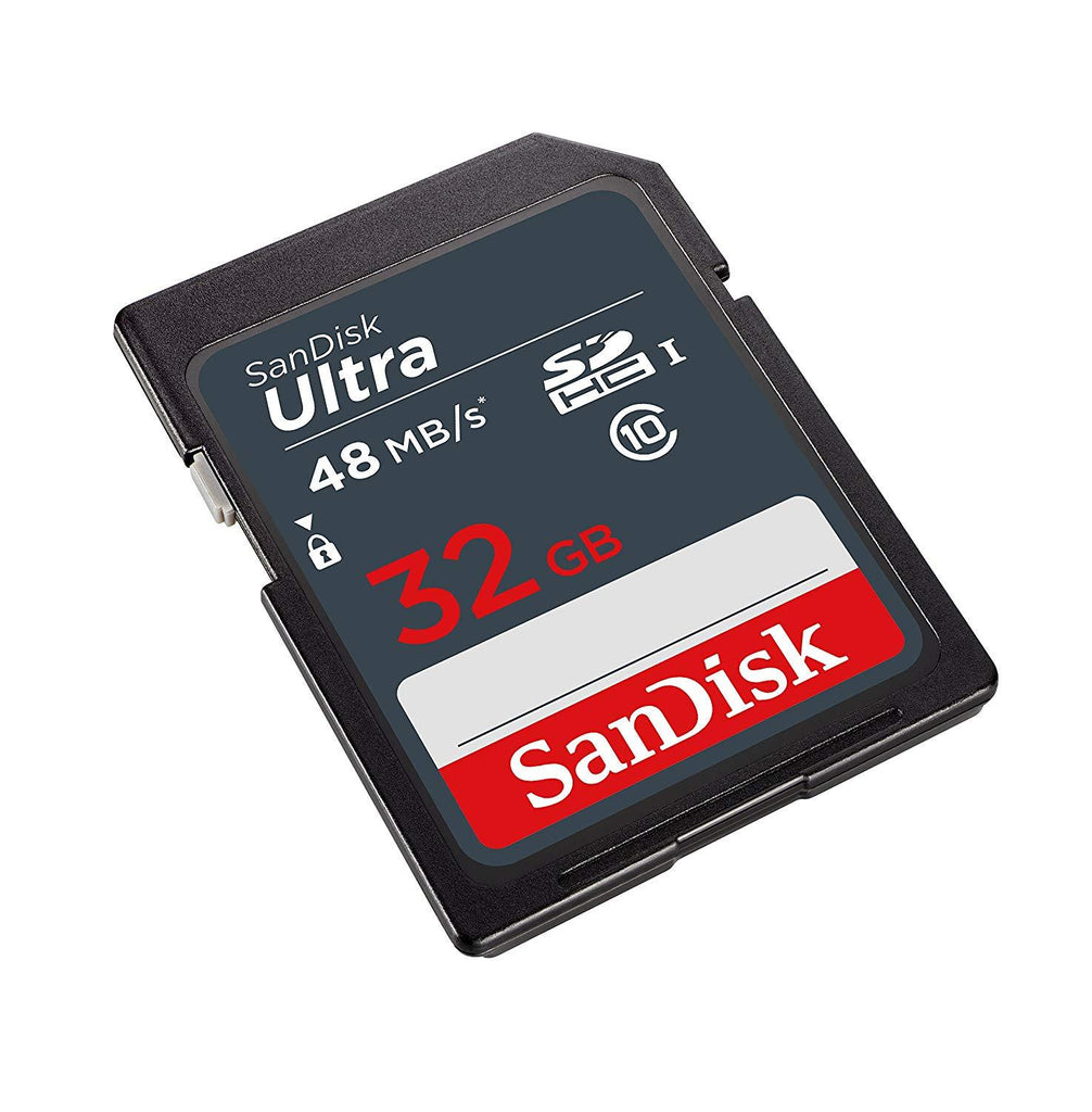 SanDisk 32GB Ultra SDHC SD Card Class 10 UHS-I Memory Card 48MB/S For Camera
