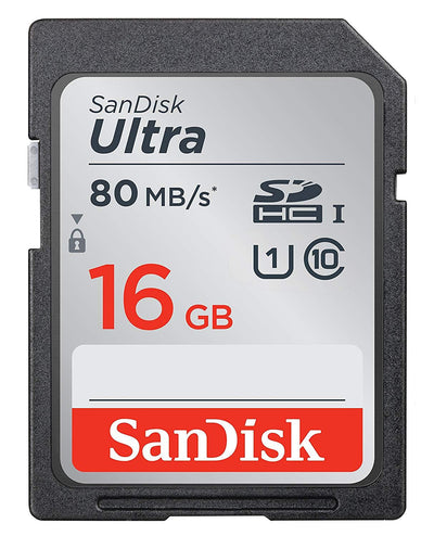 SanDisk Ultra 16GB SDHC Memory Card