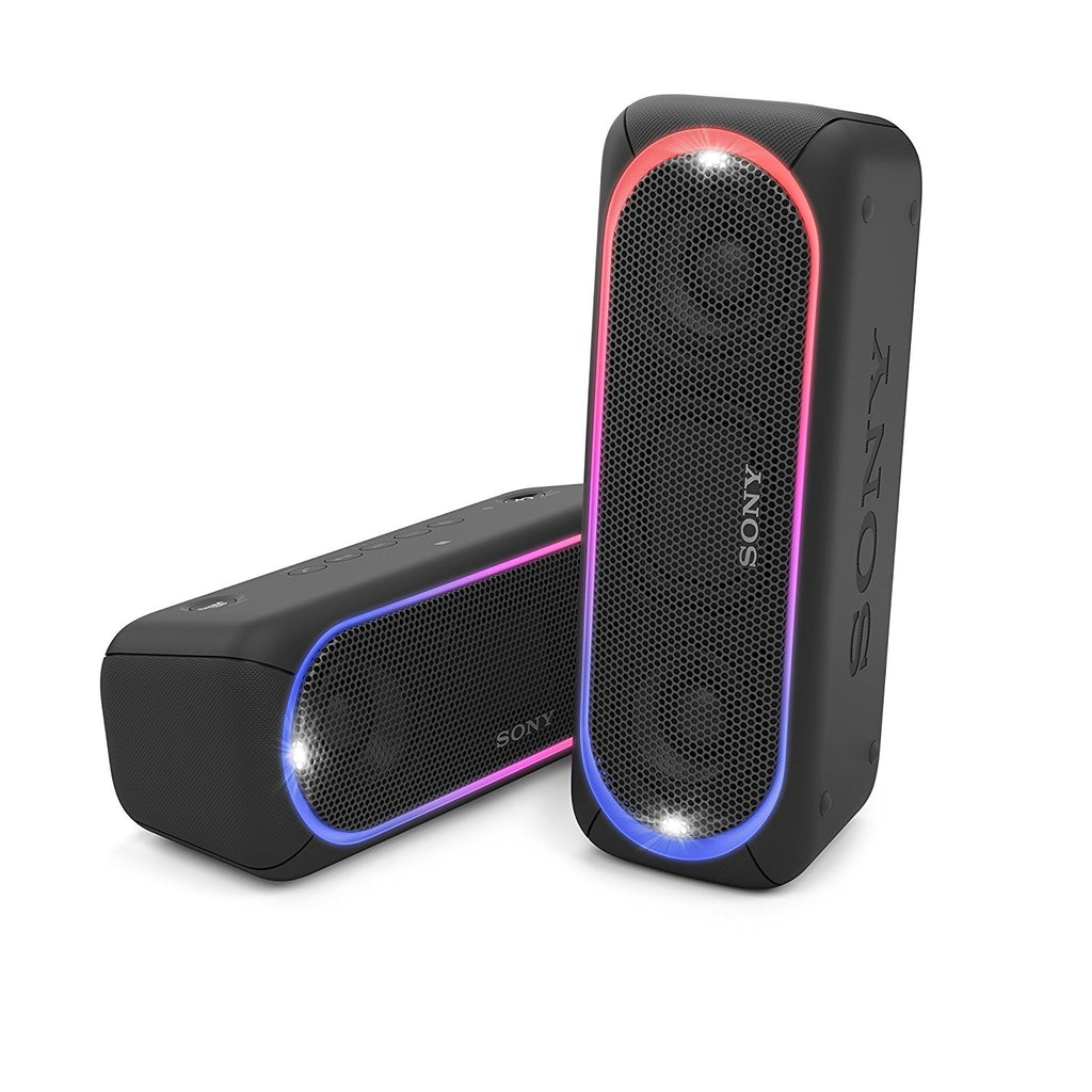 Sony SRS-XB30 Portable Wireless Speaker with Extra Bass and Lighting Black !A - Fatbat UK