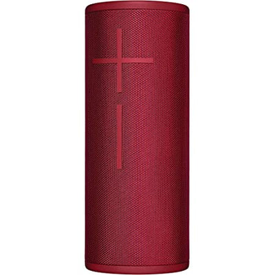 UE BOOM 3 Speaker with PowerUp Charging Dock Bundle, Sunset Red