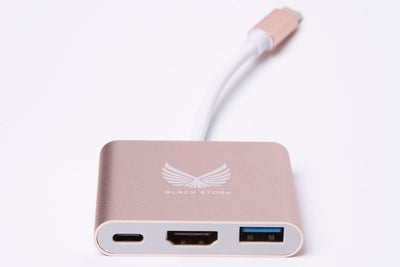 Black Stork USB 3.1 Type c to HDMI Adapter -  Gold