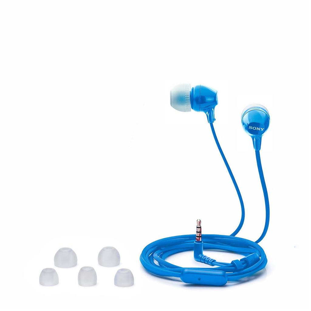 Sony MDR-EX15AP Headphones BLUE