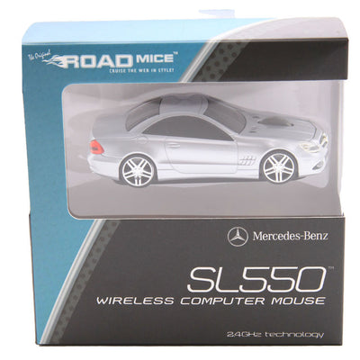 Road Mice Mercedes SL550 HP Wireless Optical Mouse - Silver