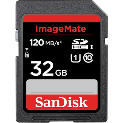 SanDisk ImageMate 32GB SDXC 120mb/s SD memory card