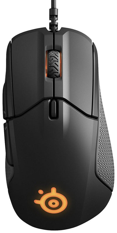 SteelSeries Rival 310 Optical Gaming Mouse RGB Illumination 6 Buttons Memory