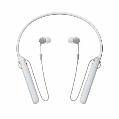 Sony WI-C400 Bluetooth NFC Wireless In-Ear Headphones with Mic Remote, White