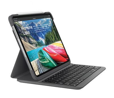 Logitech Slim Folio iPad Pro 11 Inch 3rd Generation QWERTY UK Layout - Black