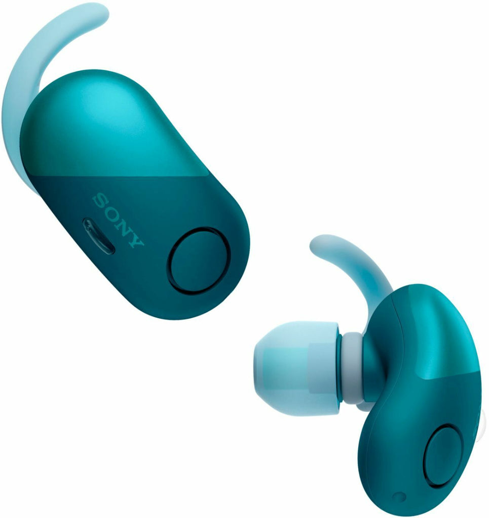 Sony WF-SP700N Noise Cancelling Wireless Sport Headphones IPX4 Splash Proof 700N-Blue