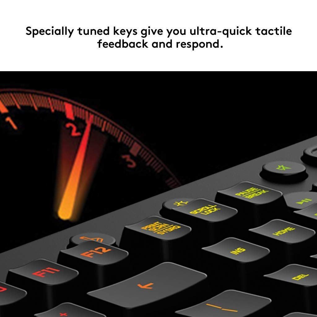 Logitech G213 Prodigy Wired Gaming Keyboard RGB Lighting Backlit UK LAYOUT