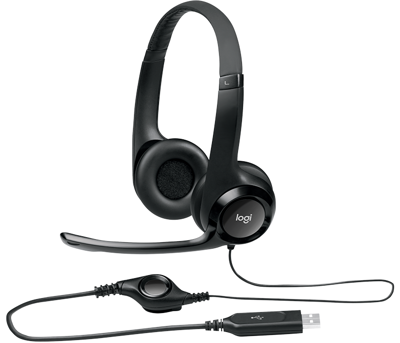 Logitech H390 USB Headset with Microphone