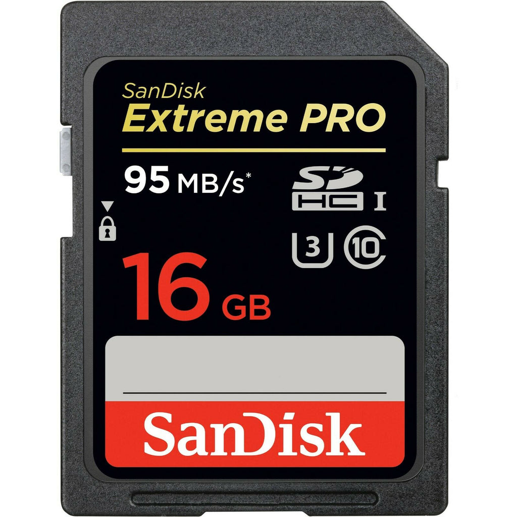SanDisk Extreme Pro 16GB SDHC Memory SD Card