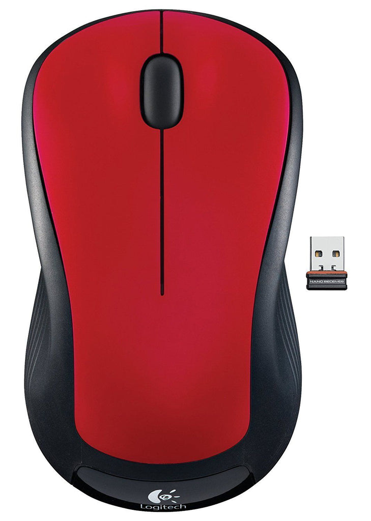 Logitech M310  Wireless Optical Mice - with USB nano receiver Red