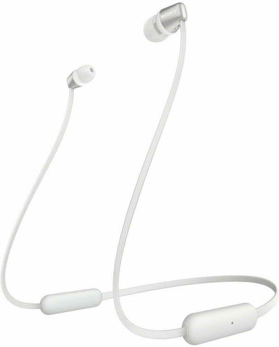 Sony WI-C310 Bluetooth Wireless In-Ear Headphones with Mic/Remote, White