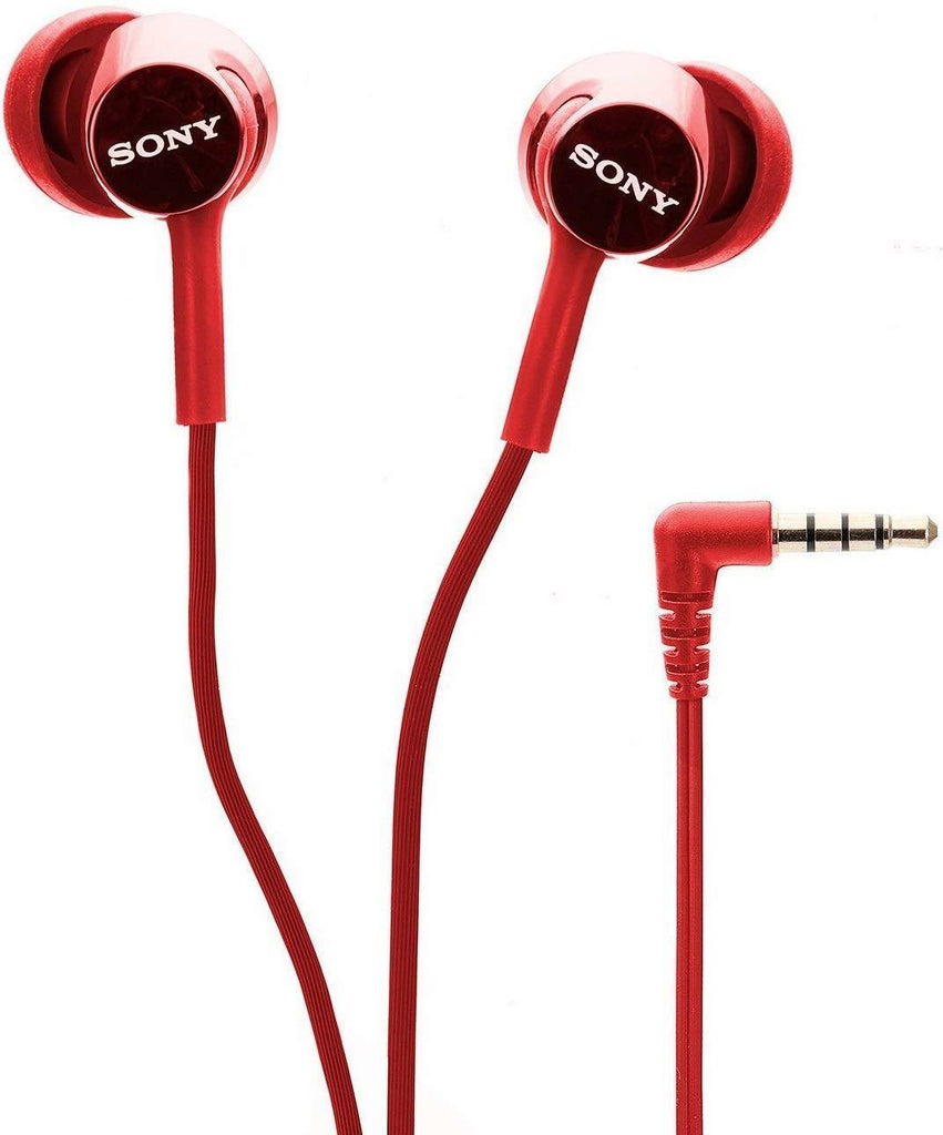 Sony MDR-EX155AP Headphones RED