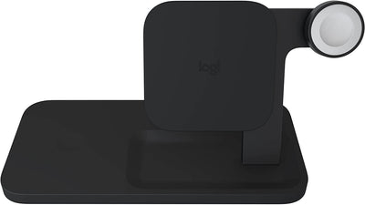 Logitech Powered Wireless 3-IN-1 DOCK for iPhone Graphite