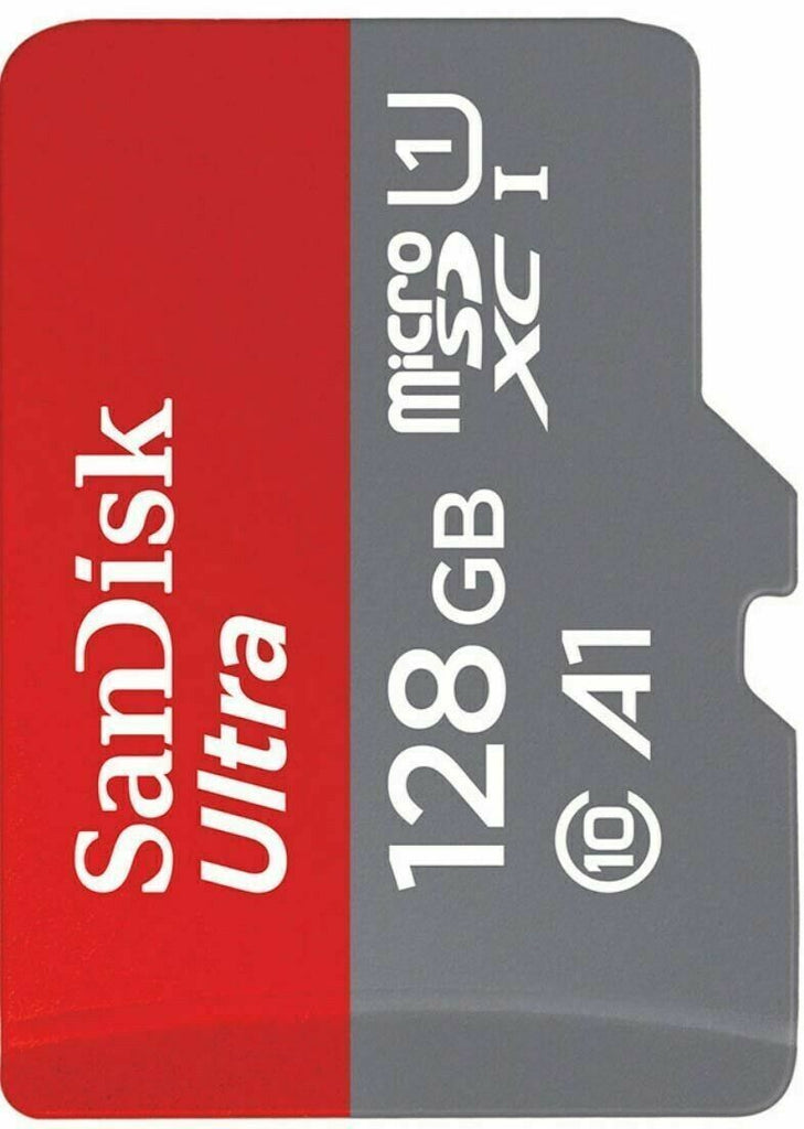 Sandisk 128gb Ultra micro SDXC memory card class 10 A1 U1