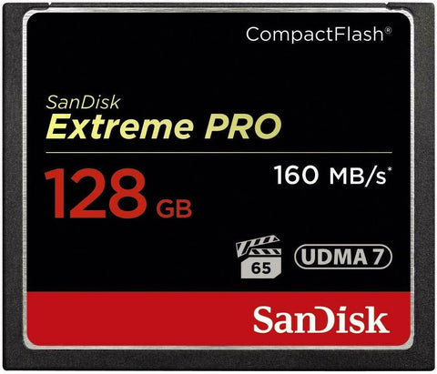 Sandisk Extreme PRO 128gb Compact Flash Memory Card