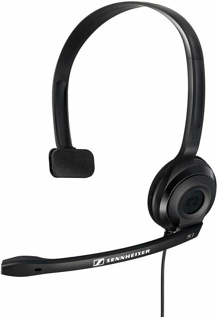 Sennheiser PC 2 CHAT Lightweight Telephony On-Ear Headset Black