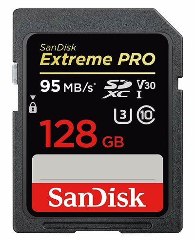 SanDisk Extreme Pro 128GB SDHC Memory SD Card