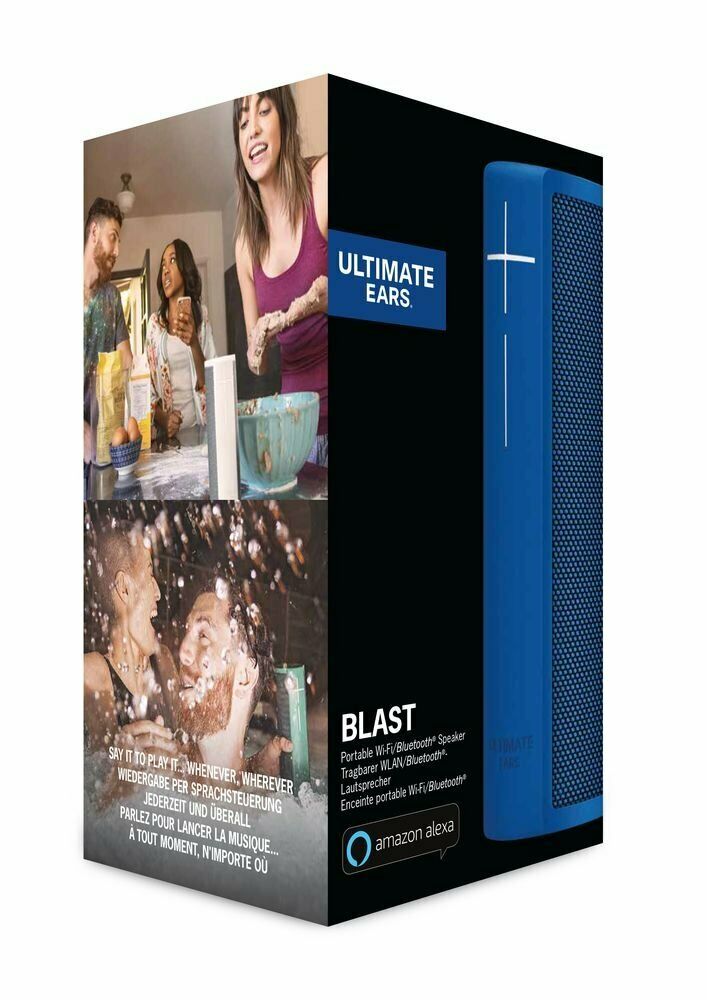 Ultimate Ears Blast Loud Bluetooth WI-FI Waterproof Speaker Alexa Voice control