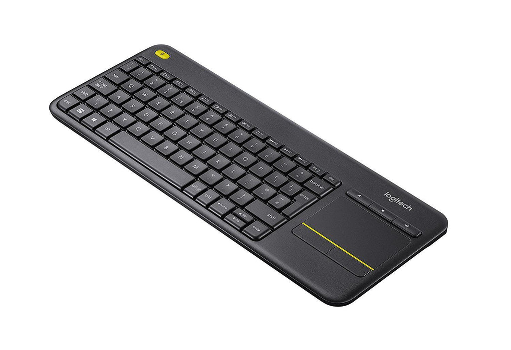 Logitech k400+ Plus Keyboard UK Black