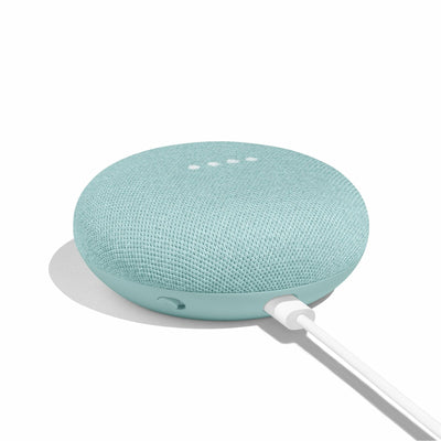 Google Home Mini Wireless Bluetooth Speaker Google Assistant - AQUA