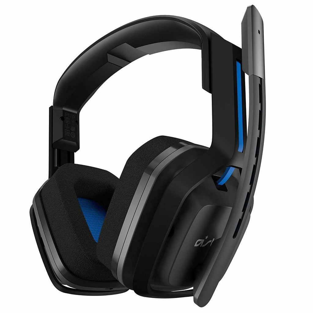  Logitech astro A20 Wireless Headset Black/Blue - Playstation  4/PC/MAC (Renewed) : Video Games