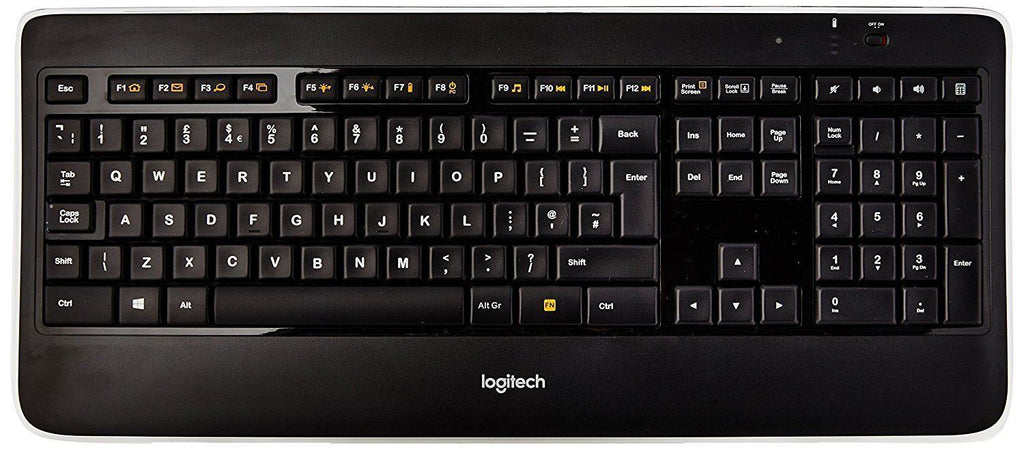 Logitech MX800 Wireless Performance and Mouse Combo Illuminated Keyboard UK QWERTY LAYOUT