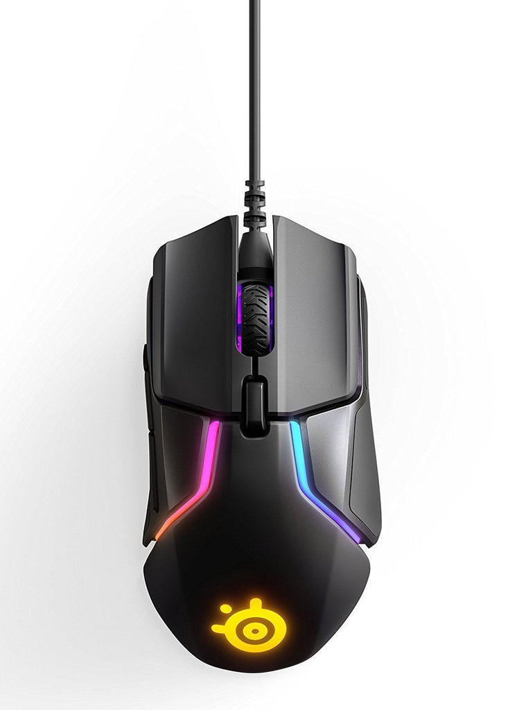 SteelSeries Rival 600 Gaming mouse Dual Optical Sensor RGB Lighting