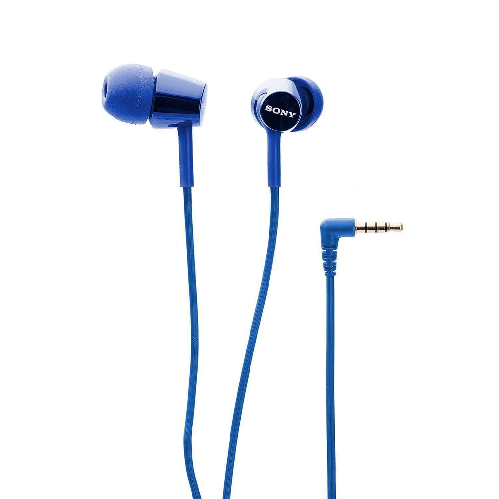 Sony MDR-EX155AP Headphones BLUE