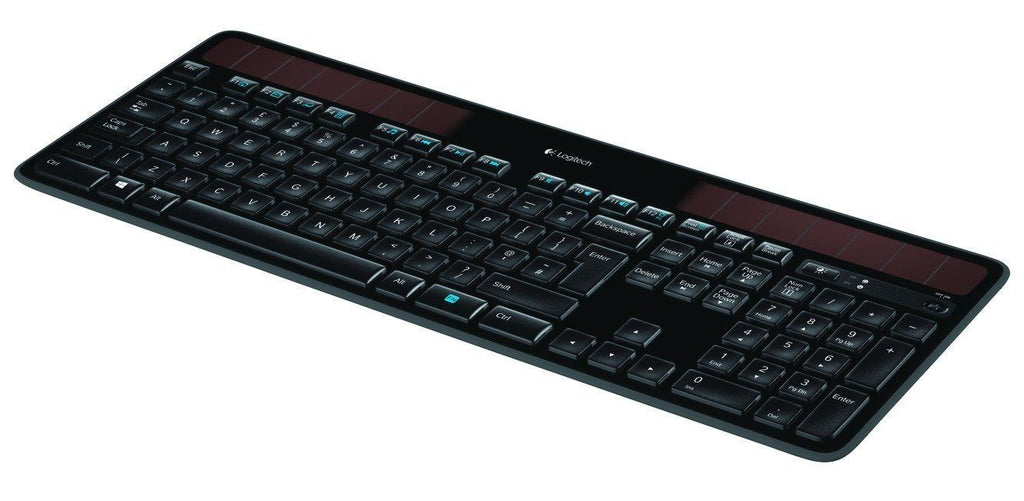 Logitech Wireless Solar Keyboard for Windows® QWERTY, UK – Fatbat.uk