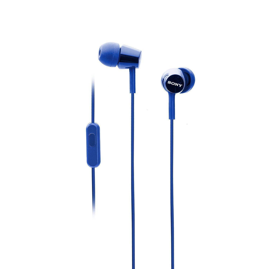 Sony MDR-EX155AP Headphones BLUE