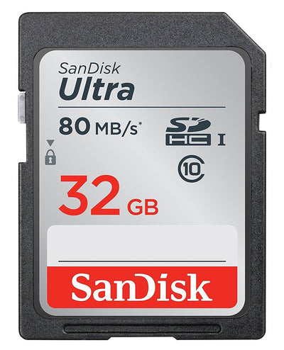 SanDisk Ultra SD SDHC 32 GB Memory Card