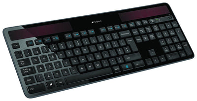 Logitech K750 Wireless Solar Keyboard for Windows® QWERTY, UK Layout, Black !B - Fatbat UK