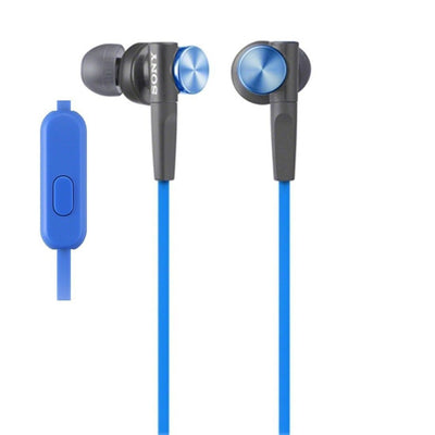 Sony MDR-XB50AP Headphones BLUE !A