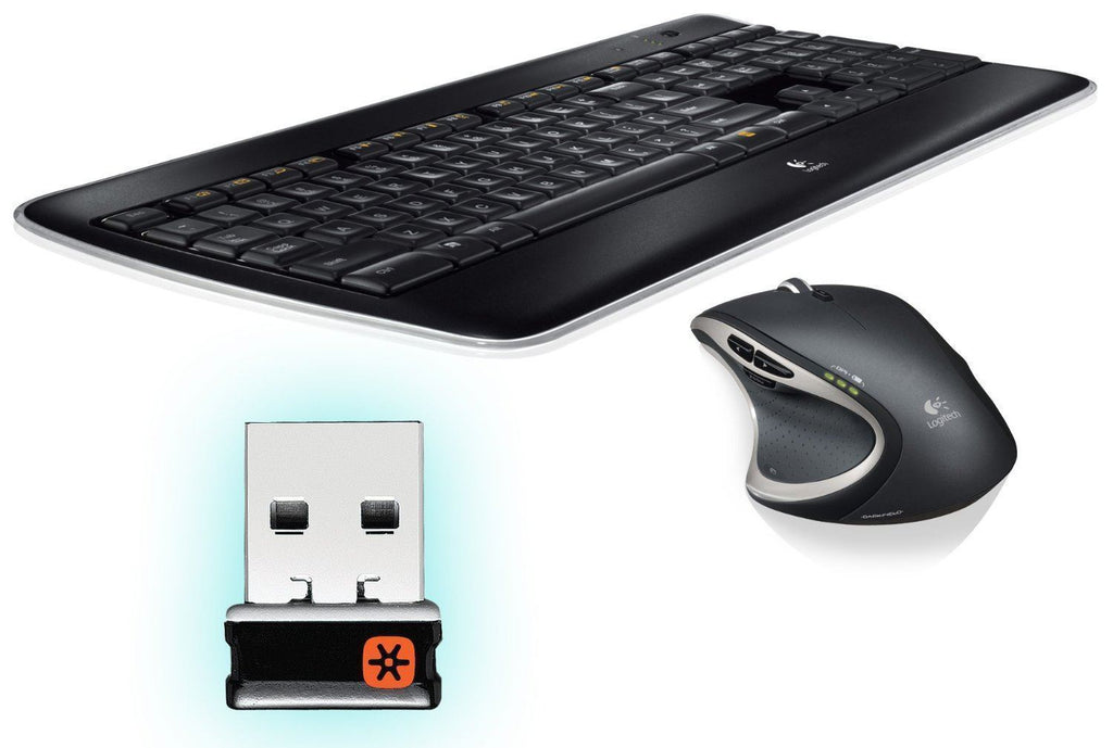Logitech MX800 Wireless Performance and Mouse Combo Illuminated Keyboard UK QWERTY LAYOUT