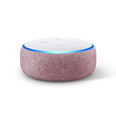 Amazon Echo Dot 3rd Gen Plum Fabric