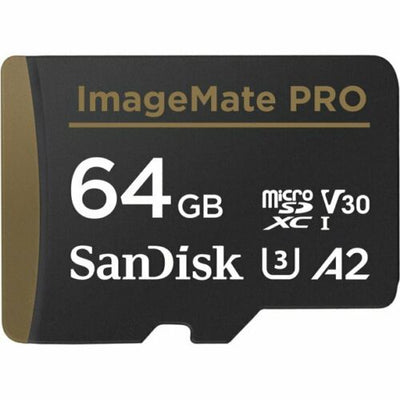 SanDisk ImageMate Pro 64GB micro SDXC Card A2 U3 V30